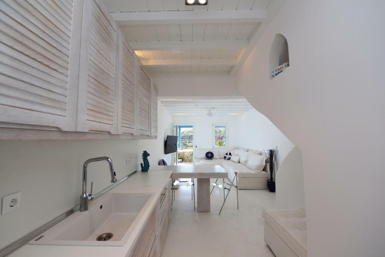 Luxury White Maisonette Калафатис Экстерьер фото